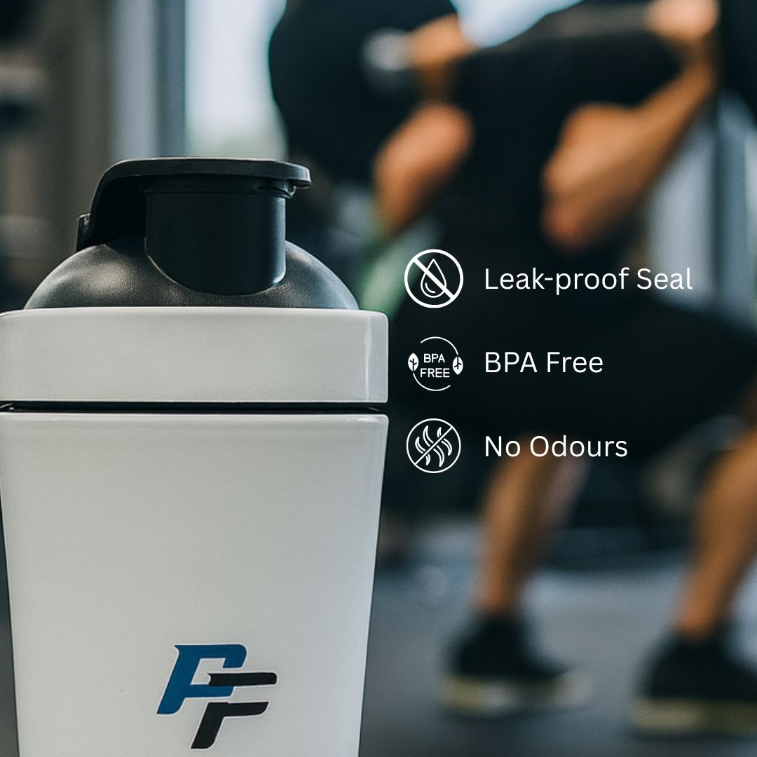 'Prime Fitness' Stainless Steel Shaker with Mixball 900ml