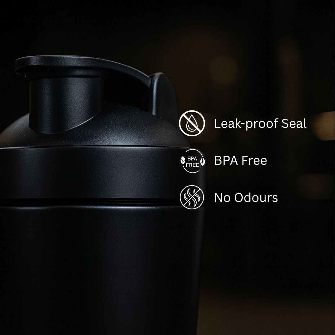 'Shake It' Stainless Steel Shaker with Mixball 900ml