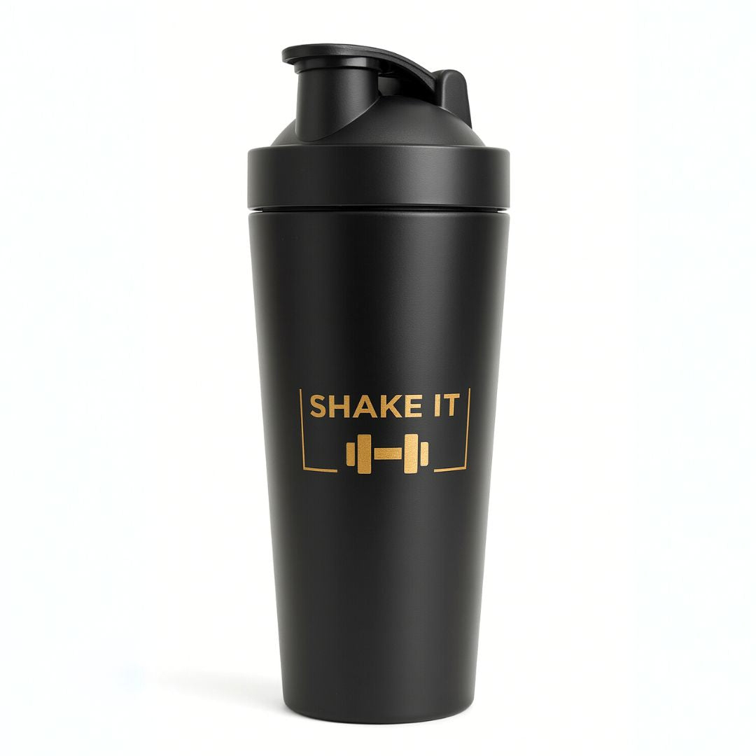 'Shake It' Stainless Steel Shaker with Mixball 900ml