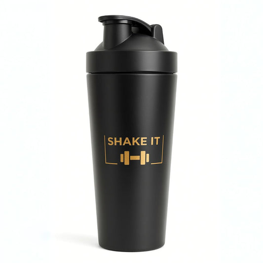 'Shake It' Stainless Steel Shaker with Mixball 900ml